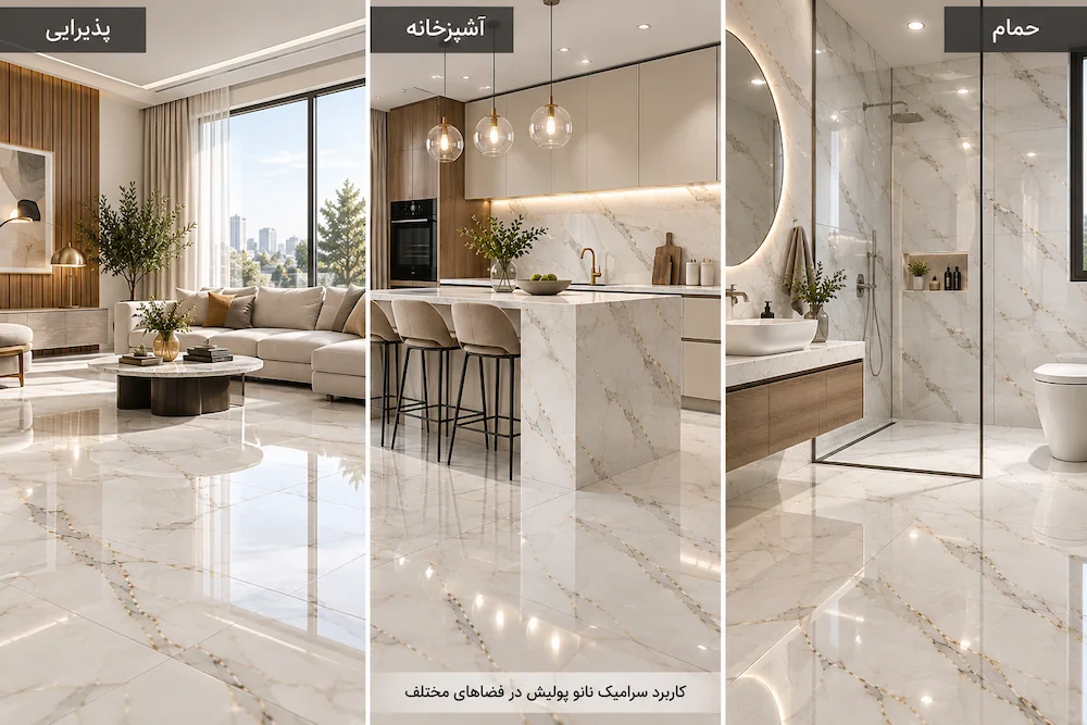 کاربرد سرامیک نانو پولیش